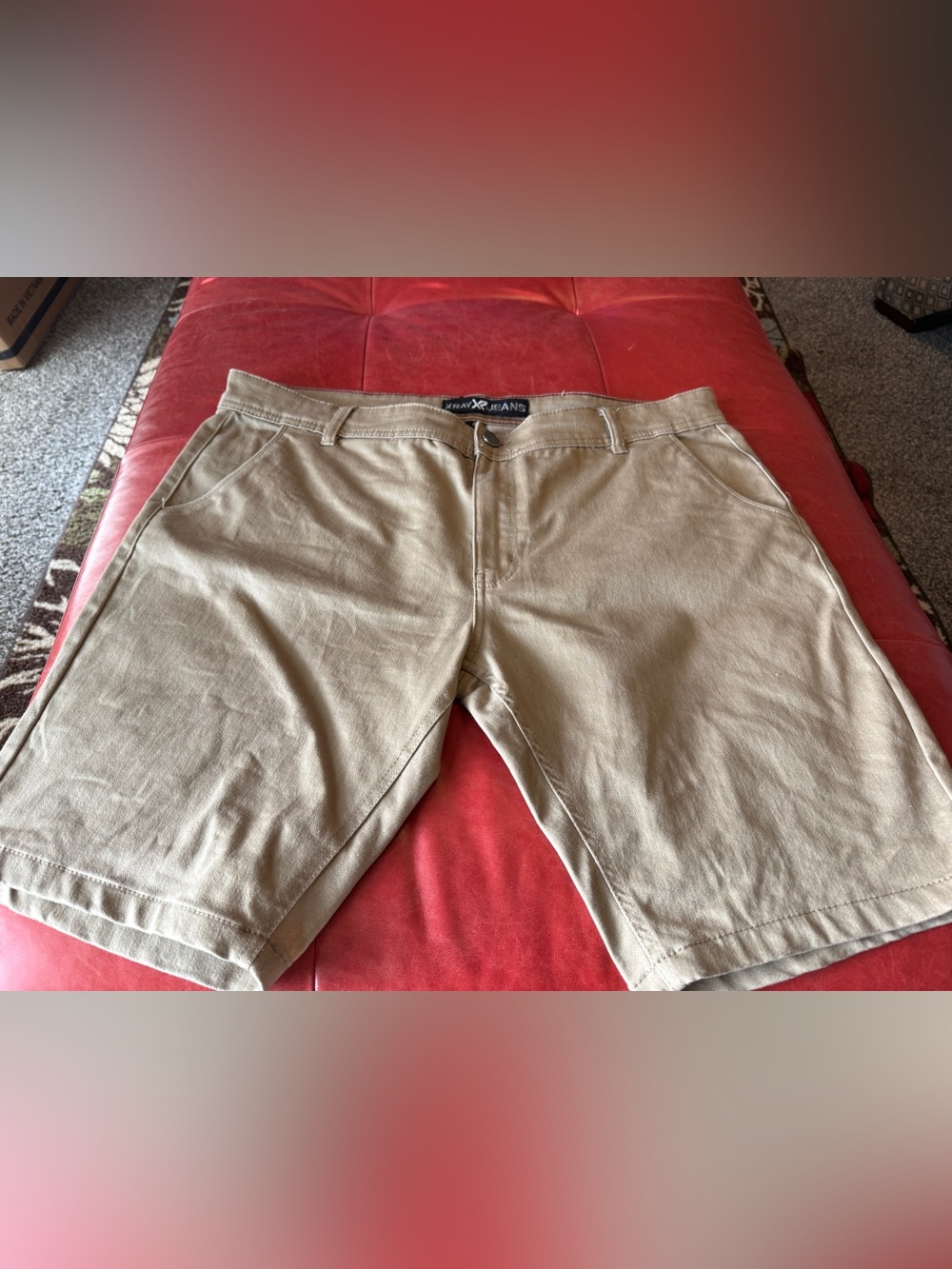 Men's XRAY Casual Khaki Shorts - size 40